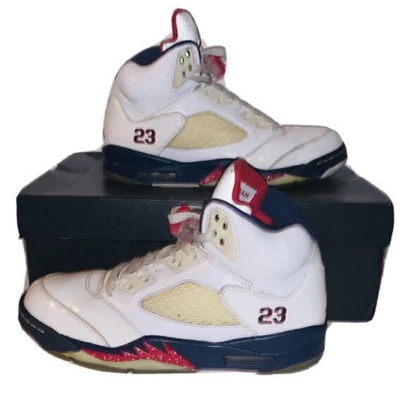 Air Jordan 5 Retro “Olympic” size 8 - Picture 1 of 5